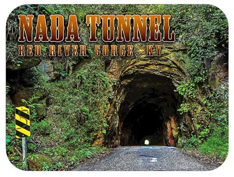 Nada Tunnel Red River Gorge Kentucky Photo Fridge Magnet Etsy