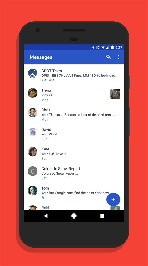 Android Messages Update Improves Group Messaging - ClintonFitch.com