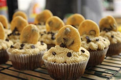 Chocolate Chip Cookie Dough Cupcakes Boomies Kitchen
