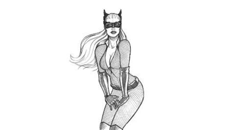 Dibujo Para Colorear De Catwoman 46659