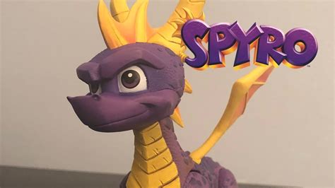 Spyro Neca Spyro Action Figure In Hand Youtube