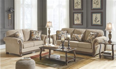 ashley  westerwood living room set direct discount furniture