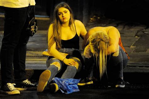 Bank Holiday Boozers Newcastle Revellers Hit Streets For Wild Start To