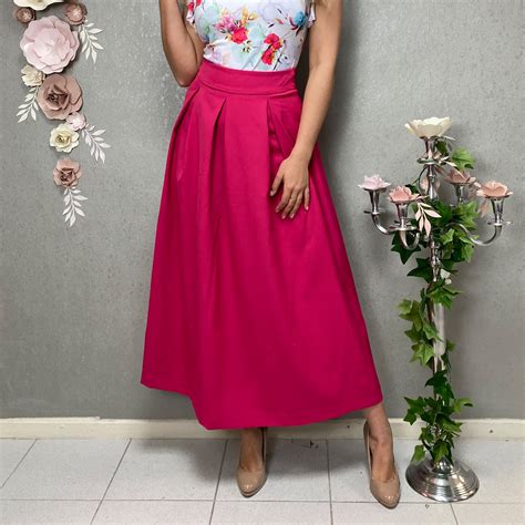 extyn ari maxiszoknya pink női ruha webáruház és webshop