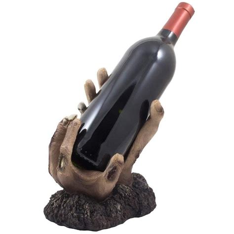Zombie Rising Up From The Grave Wine Bottle Holder