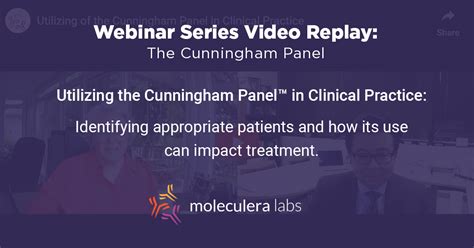 Webinar Replay Utilizing The Cunningham Panel In Clinical Practice