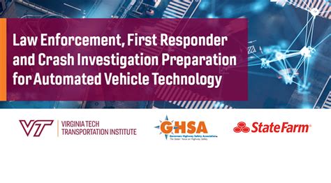 How Do First Responders Handle Increasing Vehicle Automation