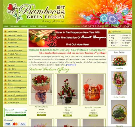 Lam ji chiew and began operations in kuching, sarawak on 6 may 2011, the bank has announced that it has completed the acquisition of the assets and liabilities of eon capital bhd., making it part of. Bamboo Green Florist Review | VSDaily.com - the best place ...