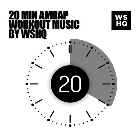 20 Minute Timer For AMRAP | Countdown Timer