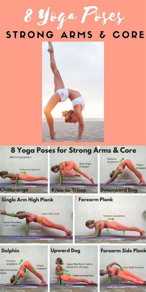 The 8 Yoga Poses For Strong Arms And Core With Instructions On How To