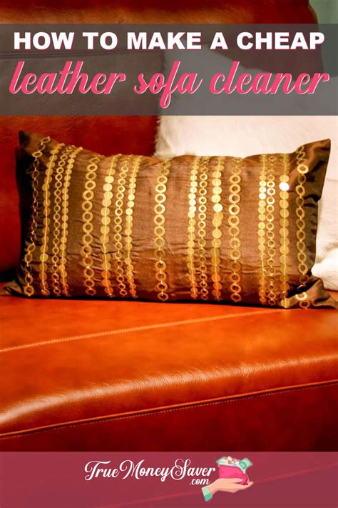 Do not spray too much solution because it will make your upholstery soggy. How To Make A Cheap Leather Sofa Cleaner That Works | Leather cleaner diy, Cleaning leather ...