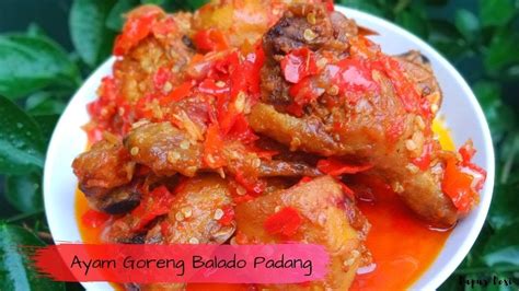 Resep Ayam Balado Padang