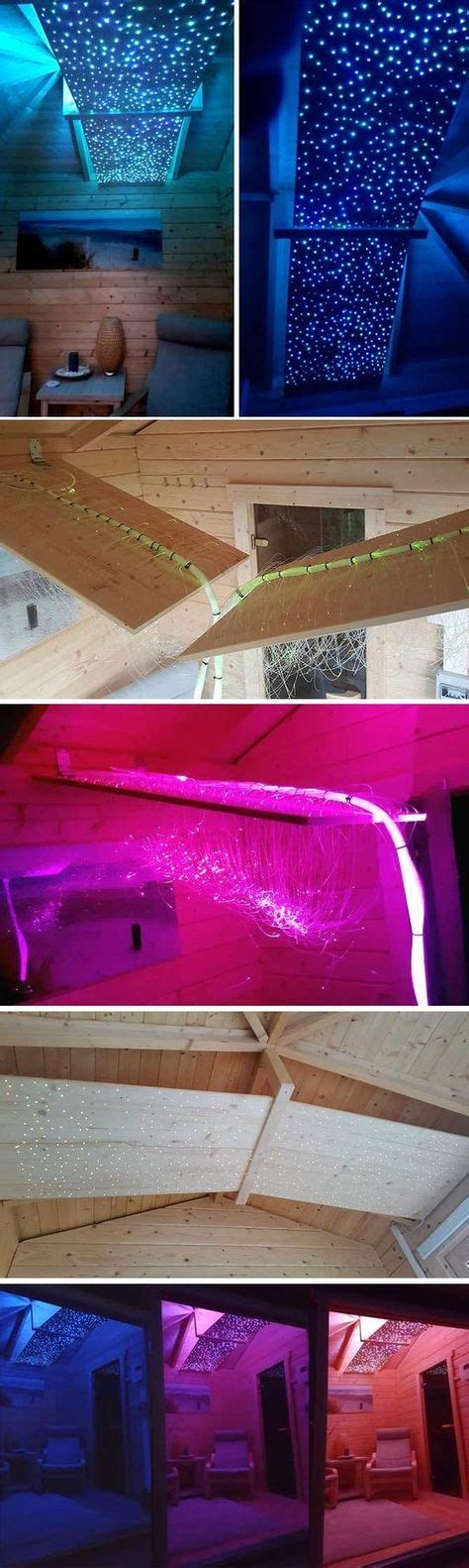 Sehr schön wirkt zum beispiel ein led sternenhimmel im badezimmer, der ein bestimmtes sternzelichen oder eine spezielle sternenkonstellation. Ein Sternenhimmel für Sauna & Gartenhaus: So einfach geht ...