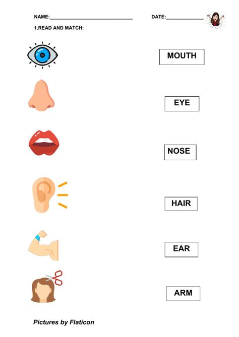 We did not find results for: Body parts: Read and match 1 worksheet