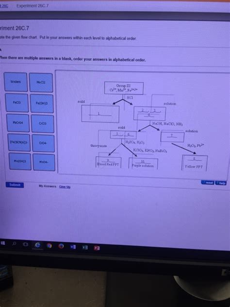 If you have some other list of words that you need to put in alphabetical order than you should use my free online alphabetical order tool to get. The Given Flow Chart. Put In Your Answer Within Ea ...