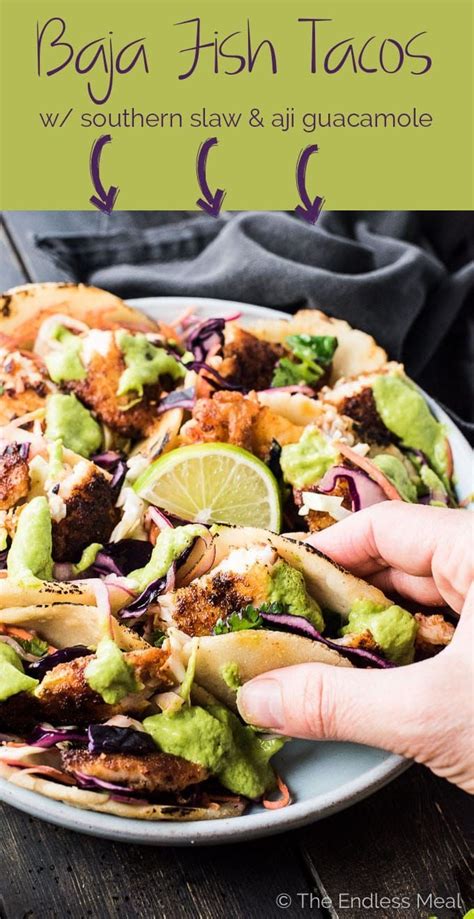These Crazy Delicious Baja Fish Tacos Are Made With White Fish Coated