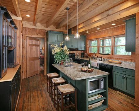 Log Cabin Kitchen Countertops Mee Hartmann