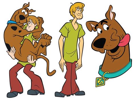 8 Scooby Doo Svg Cut Files Shaggy Scooby Doo Vector Cliparts