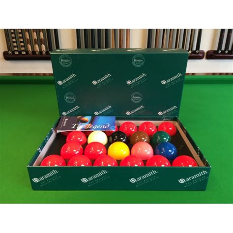 Aramith Premier Snooker Balls Chesworth Cues