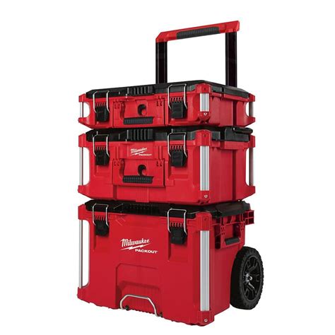 Milwaukee 22 In Packout Modular Tool Box Storage System 233663 The