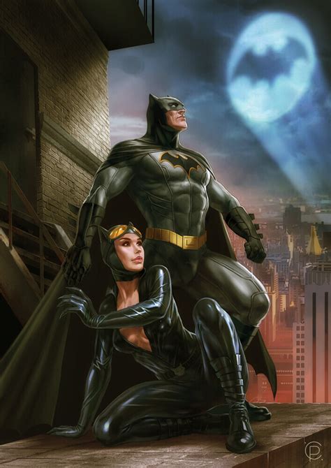 Catwoman And Batman Ruslan Svobodin Batman And Catwoman Batman