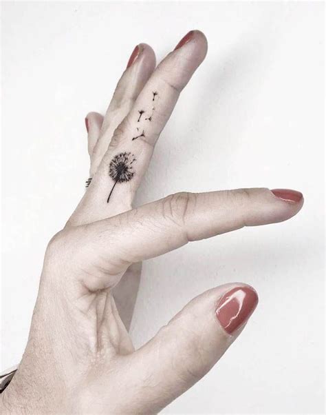 70 Unique Small Finger Tattoos With Meaning