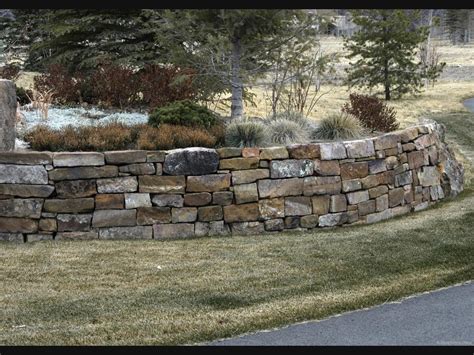 How To Build A Stone Wall Garden Builders Villa