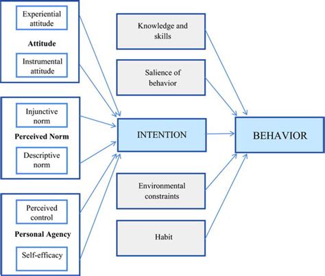 Schematic Representation Of The Integrated Behavior Model Adapted From