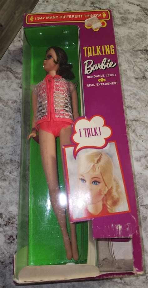 Vintage Talking Barbie Mute Box Has Damage Ebay
