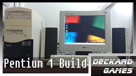 Building A Pentium 1 Doswindows 95 Pc Youtube