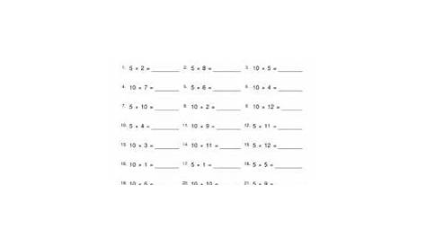 multiplication equations 3rd grade