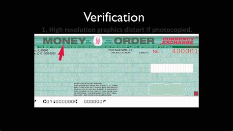 How to fill out a chase money order. High Security Money Order - Currency Exchange (view in HD) - YouTube