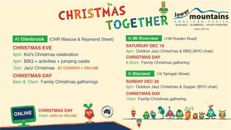 Christmas In The Blue Mountains 2020 Community Carols Jazz