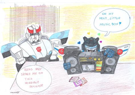 Jazz And Prowl By Draculinaxy On Deviantart