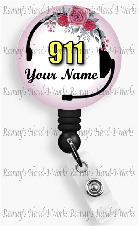 Clothing And Accessories Keychains And Lanyards Personalized Pink 911