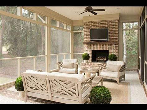 Gorgeous Farmhouse Screened In Porch Design Ideas For Relaxing