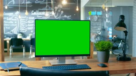 Office Background Video For Green Screen Perfect For Virtual Presentations