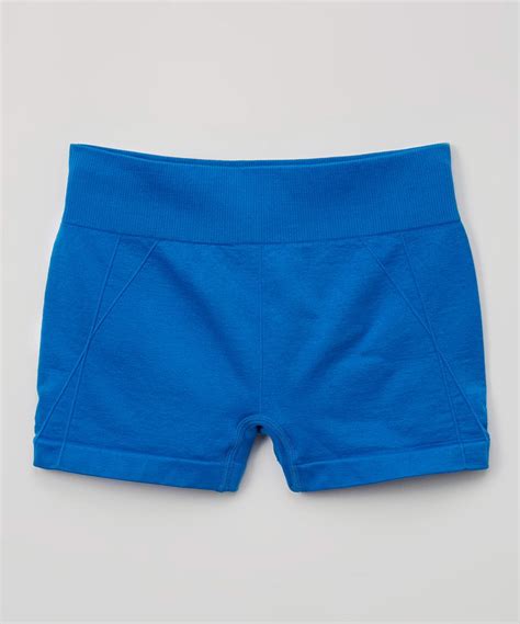 This Limeapple Blue Seamless Mini Shorts Girls By Limeapple Is