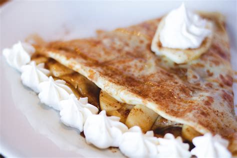 Tip and rotate the crepe pan until the batter covers the entire area. Chef in Blue: Just Wait Until You Taste The Crêpes
