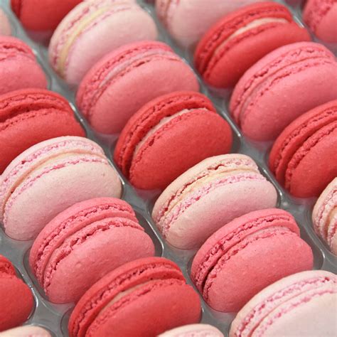 Pink Macaron Selection By Mademoiselle Macaron