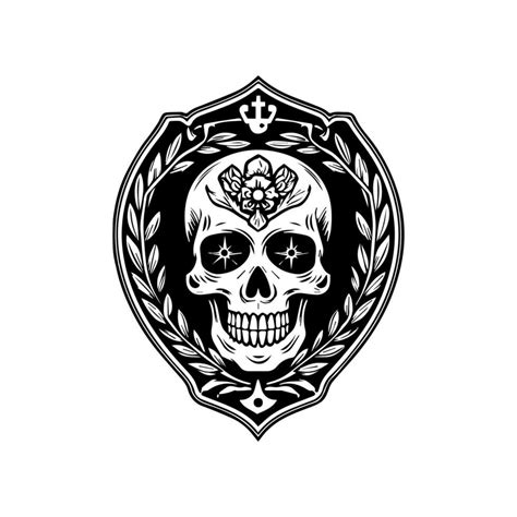 mexican girl illustration and mexican skull emblem logo capture the rich heritage and symbolism