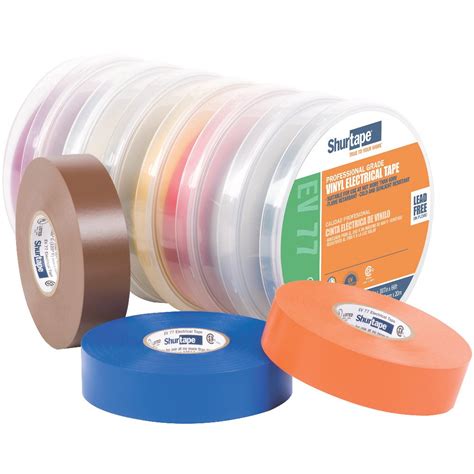 Ev 77 Clr Professional Grade Ul Listed Colored Electrical Tape Shurtape