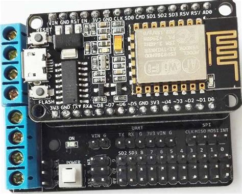 Following On Esp8266 Board Pins How Do They Map On The Motor Shield
