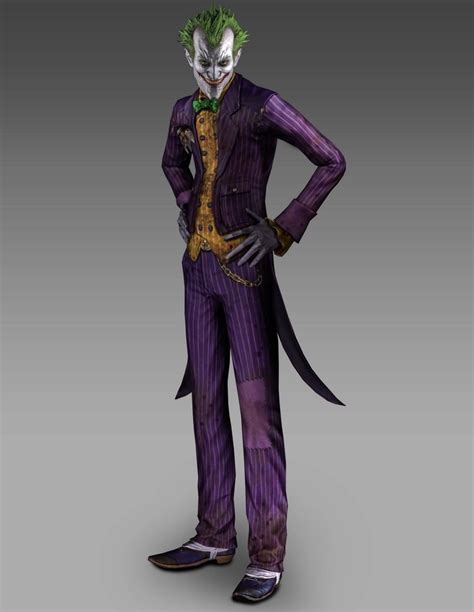Joker Batman Arkham Asylum Joker Arkham Joker Cosplay Costume Joker
