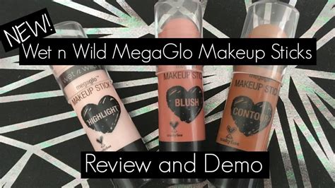 Wet N Wild MegaGlo Makeup Sticks Review And Demo YouTube