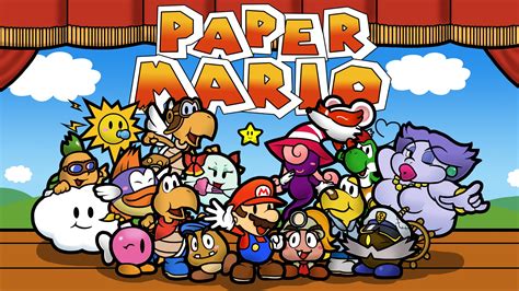 Paper Mario Background Carrotapp