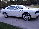 Pictures of White Challenger With White Rims