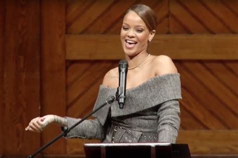 Watch Rihanna Accept Her Humanitarian Of The Year Award Revolt