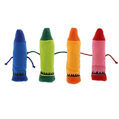 Merrymakers The Day The Crayons Quit Finger Puppet Playset Set Of 4 5