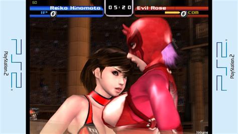 Ps2 Rumble Roses Reiko Hinomoto Story Mode P3 Youtube